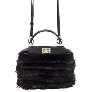 Fendi Peekaboo Iconic satchel nappa leather 2way Shoulder Bag